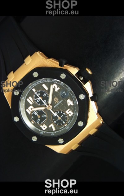 Audemars Piguet Royal Oak Offshore Pink Gold Swiss Watch - MIRROR REPLICA
