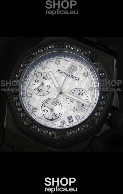 Audemars Piguet Royal Oak Offshore Lady Alinghi Swiss Watch in White Dial