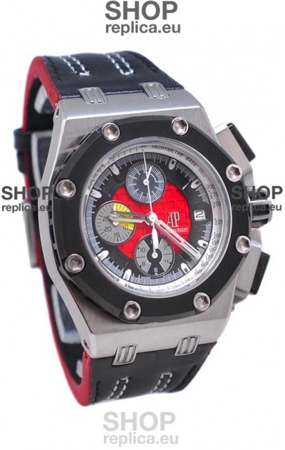 Audemars Piguet Rubens Barrichello 2011 Edition Japanese Watch in Red Dial