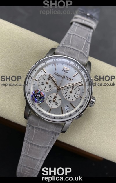 AP CODE 11.59 26393ST Chrono Silver Dial Super Clone Watch 