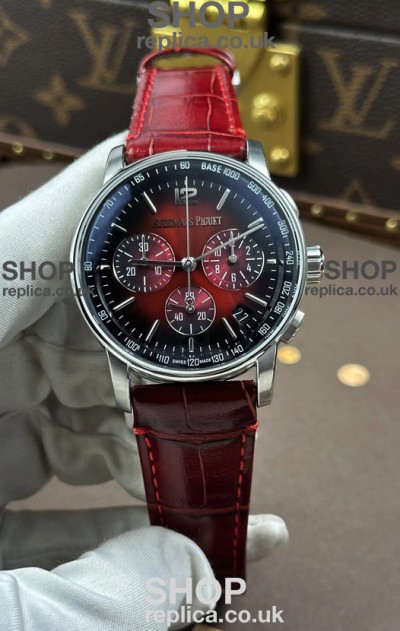 AP CODE 11.59 26393ST Chrono Red Dial Super Clone Watch 