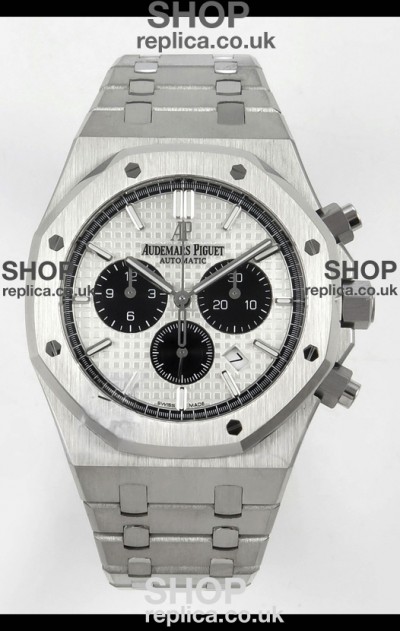 Royal Oak Chrono 26331 White Dial Super Clone Watch 