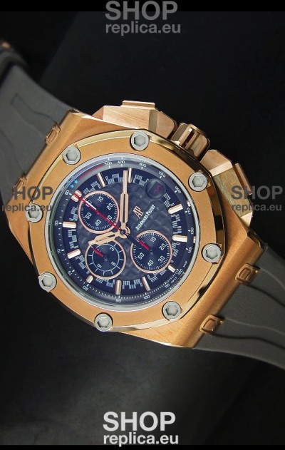 Audemars Piguet Royal Oak Offshore Michael Schumacher Quartz Movement in Rose Gold