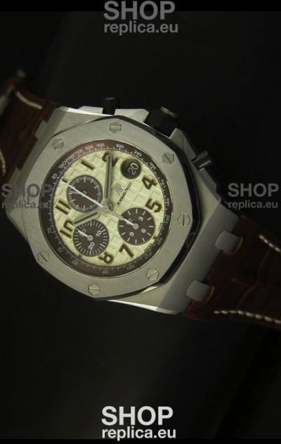 Audemars Piguet Royal Oak Offshore White Safari Edition - 1:1 Mirror Replica Watch