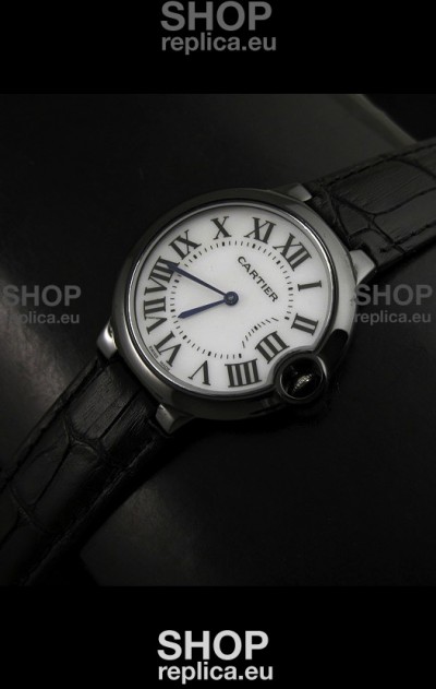 Cartier Ballon de Ladies Replica Watch in White Dial