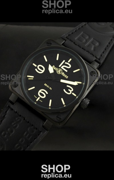 Bell and Ross BR01-94 Swiss Replica PVD Watch