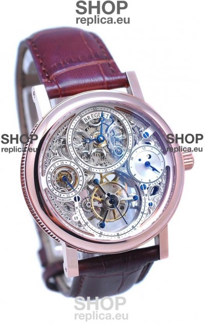 Breguet Classique 3755 Skeleton Tourbillon Swiss Replica Watch