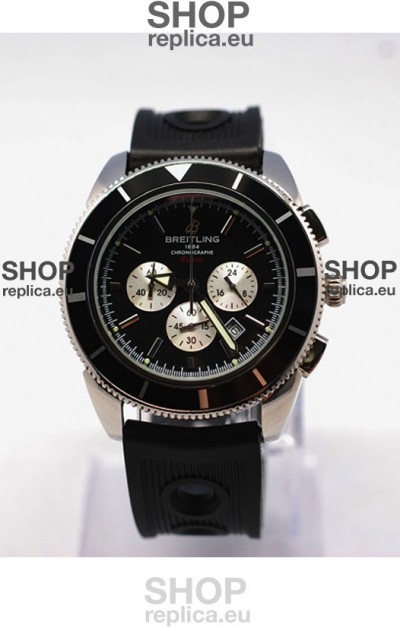 Breitling SuperOcean Heritage Swiss Replica Watch - Rubber Strap
