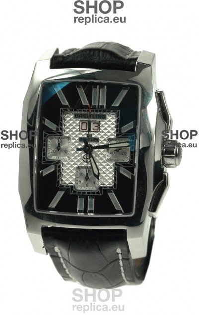 Breitling For Bentley Swiss Flying B Chronograph Watch in Black