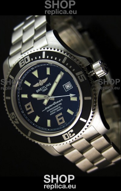 Breitling SuperOcean Abyss Swiss Replica Watch - 1:1 Mirror Replica - 44MM White Markers