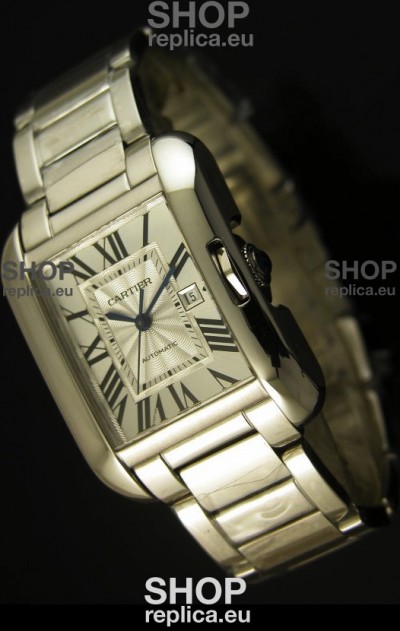 Cartier Tank Anglaise Mid Sized Swiss Watch - 1:1 Mirror Replica Watch