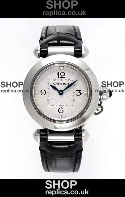 Pasha De Cartier Steel Casing Watch 30MM Super Clone Watch 