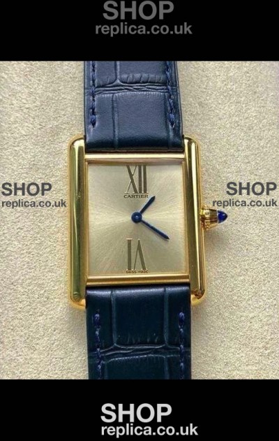 Cartier Tank Louis 25MM Swiss Quartz Movement Gold Case