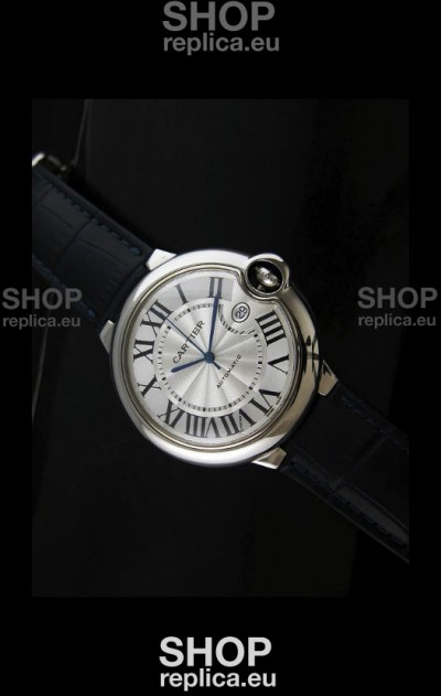 Cartier Balon de Swiss Replica Watch in White Dial