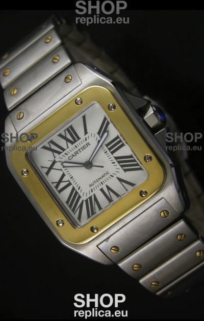 Cartier Santos 100 Swiss Watch 38.5MM - 1:1 Mirror Ultimate Replica