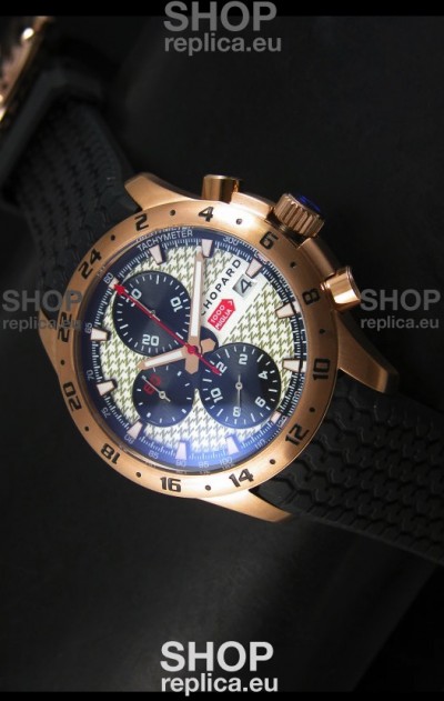 Chopard Mille Miglia Zagato Limited Edition Quartz Watch in Rose Gold