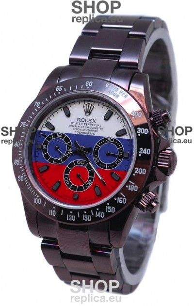 Rolex Daytona Chronograph Multicolors Japanese Replica PVD Watch