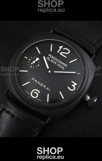 Panerai Pam 292 Radiomir Black Seal Swiss Replica Ceramic Watch - 1:1 Mirror Replica