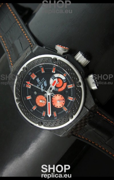 Hublot King Power F1 Interlago Limited Edition Swiss Watch in Red
