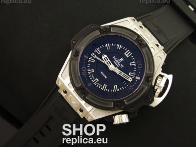 Hublot King Power Diver 4000m Swiss Replica Watch in Black