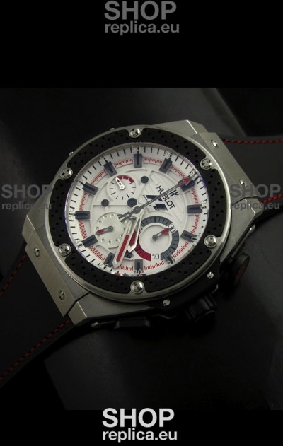 Hublot Big Bang King Power F1 Swiss Watch in White Dial