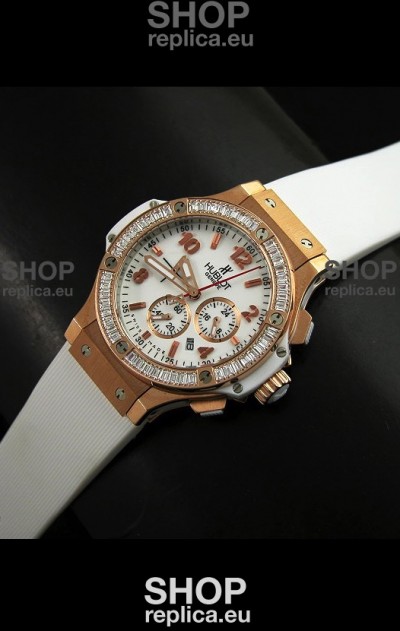 Hublot Geneve Big Bang Japanese Replica Watch in White 