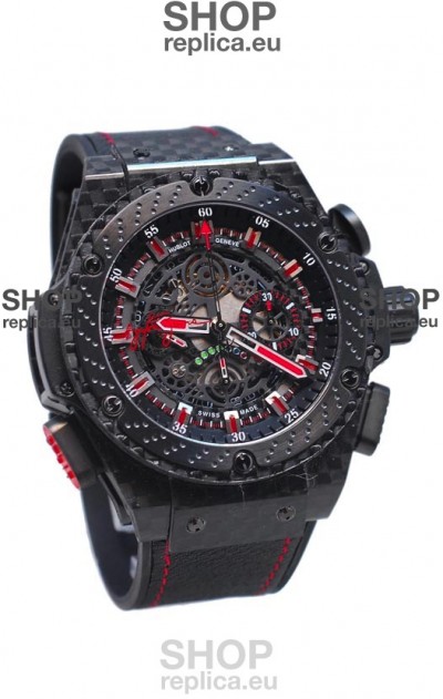 Hublot King Power Ayrton Senna Swiss Replica Watch