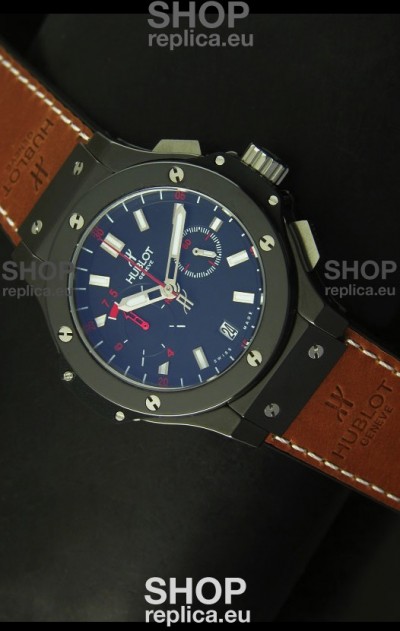 Hublot Big Bang Stainless Ceramic Case/Bezel Swiss Quartz Watch 45MM