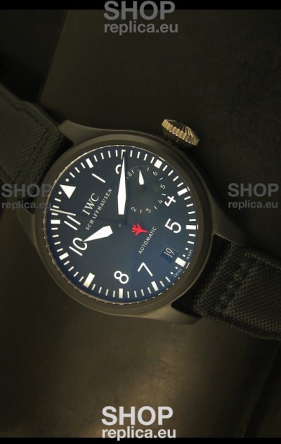 IWC Big Pilot Top Gun Ceramic Case Watch - 1:1 Mirror Replica