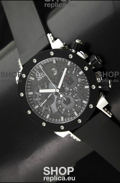 Jacob and Co EPIC II Swiss Watch in Black