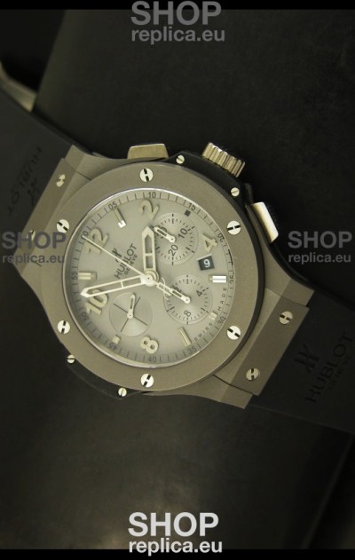 Hublot Big Bang Matte Lightweight Titanium Swiss Replica Watch - 1:1 Mirror Replica
