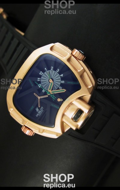 Hublot Big Bang MP 02 Key of Time Edition Japanese Watch in Pink Gold Case
