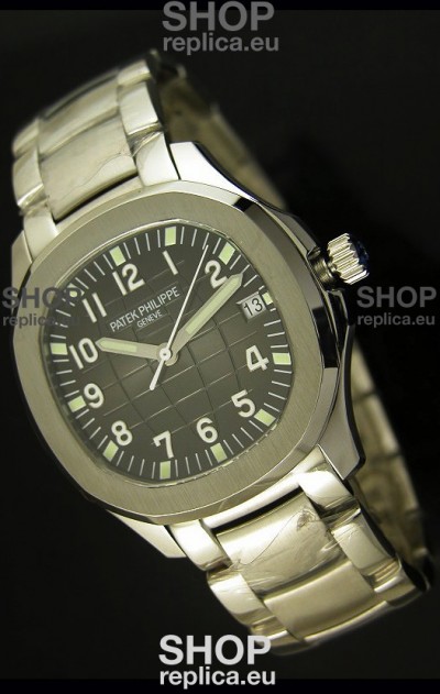 Patek Philippe 5167 Aquanaut Jumbo Swiss Replica Watch - 1:1 Mirror Replica Grey Dial