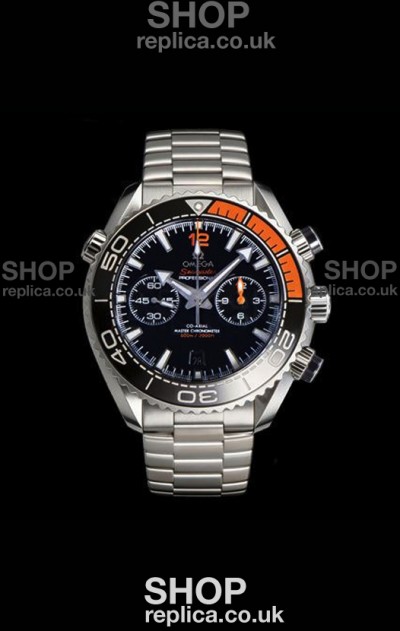 Omega Speedmaster Planet Ocean Black Dial Super Clone Watch 