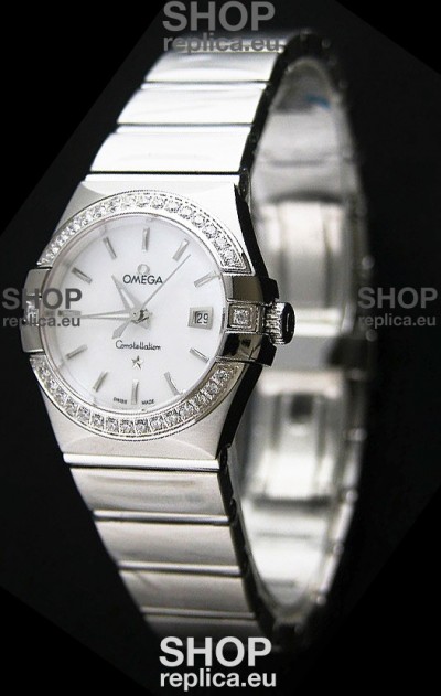 Omega Constellation Ladies Swiss Automatic Watch - 1:1 Mirror Replica 