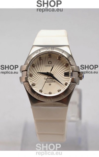 Omega Constellation Ladies Replica Watch - Steel Case - 35MM