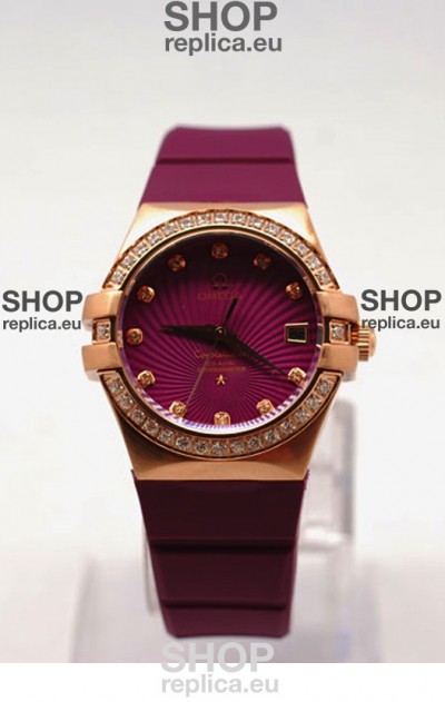 Omega Constellation Ladies Replica Watch - 35MM 