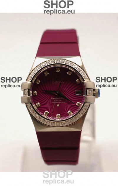 Omega Constellation Ladies Replica Watch - Steel Case - 35MM