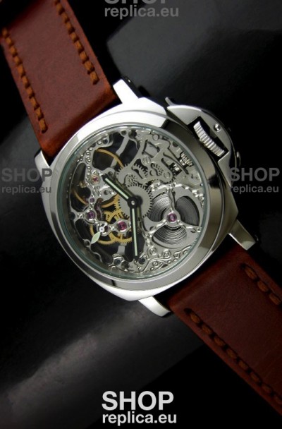 Panerai Luminor Marina Skeleton Dial Swiss Watch