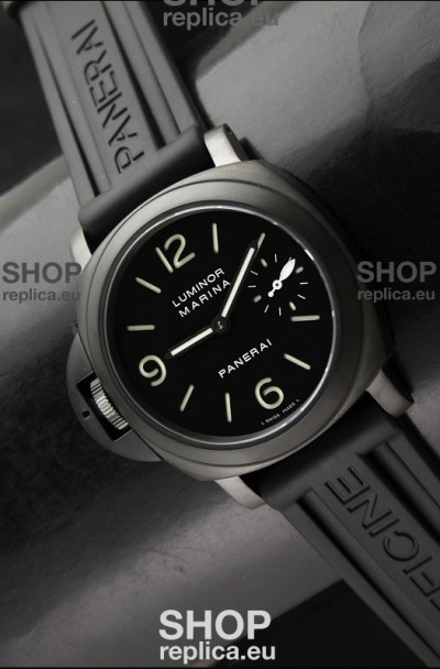 Panerai Luminor Marina Left Hand Wind PVD Swiss Watch