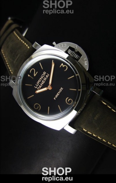 Panerai Luminor PAM00605 Firenze Swiss Watch with P.3000 Movement 