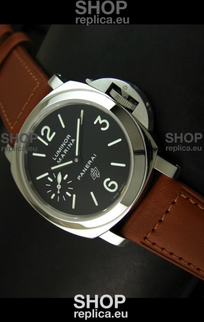 Panerai Luminor PAM318 Swiss Replica Watch in Black Dial