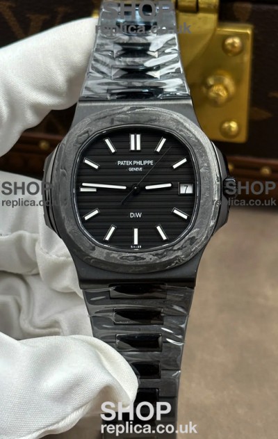 Patek Philippe Nautilus 5711 DiW FULL CARBON Super Clone Watch 