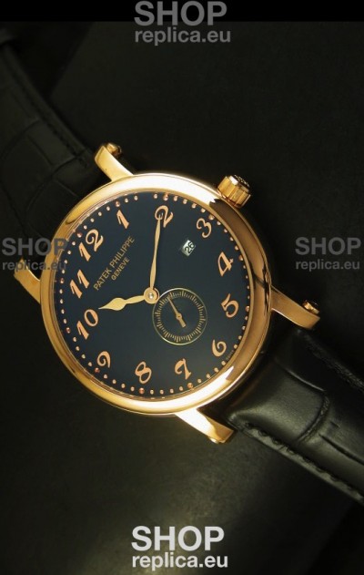 Patek Philippe Calatrava Rose Gold Watch Japanese Movement