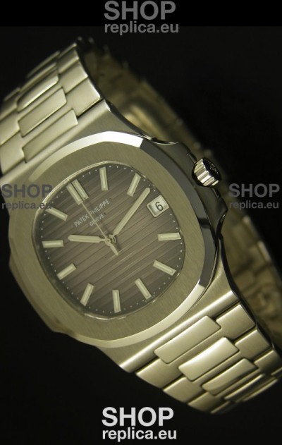 Patek Philippe Nautilus 5711 Jumbo Swiss Watch Grey - 1:1 Ultimate Mirror Replica
