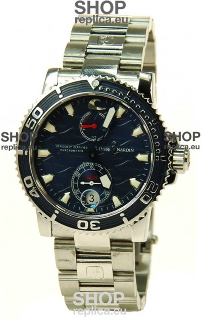 Ulysse Nardin Maxi Marine Chronometer Swiss Replica Watch