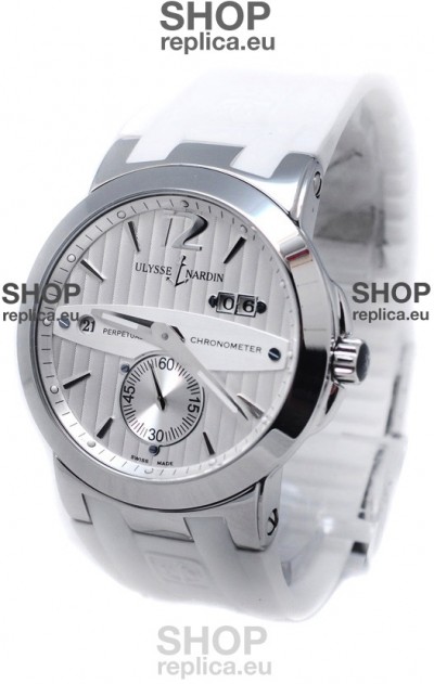 Ulysse Nardin Executive Dual Time White Watch