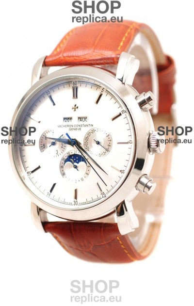 Vacheron Constantin Malte Perpetual Chronograph Japanese Replica Watch