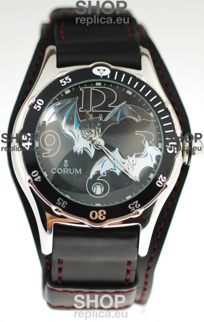 Corum Bubble Dive Bats Edition Black Watch