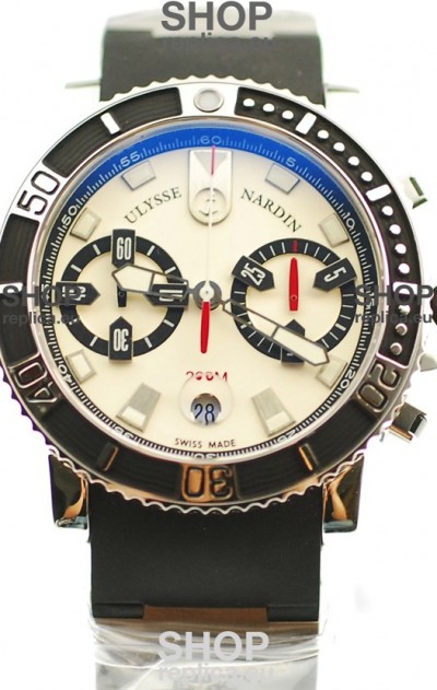 Ulysse Nardin Maxi Marine Diver Chronograph Swiss Replica Watch 